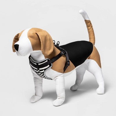 Skeleton Glow Reflective Dog And Cat Harness - Hyde And EEK! Boutique™