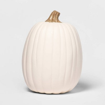 13" Carvable Faux Halloween Pumpkin - Hyde And EEK! Boutique™
