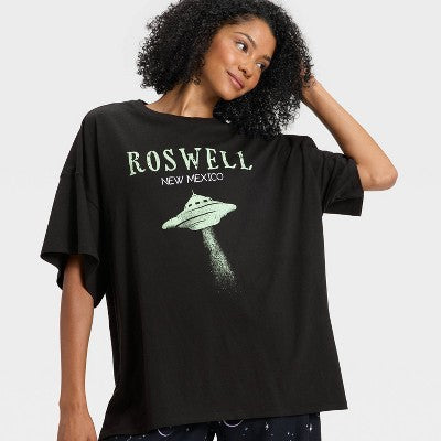 Women's Halloween Oversized Sleep T-Shirt - Hyde And EEK! Boutique™