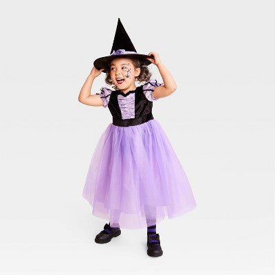 Toddler Fancy Witch Lavender Costume - Hyde And EEK! Boutique™
