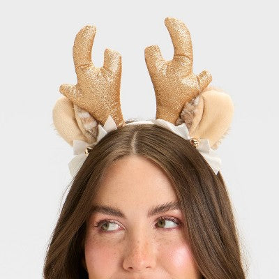 Adult Halloween Deer Costume Headband - Hyde And EEK! Boutique™ Brown