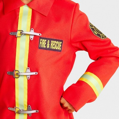 2pc Kids' Glow In The Dark Firefighter Career Costume Accessory Kit - Hyde And EEK! Boutique™