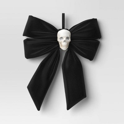 12" Velvet Bow With Embellishments - Hyde And EEK! Boutique™