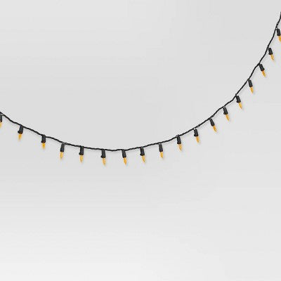300ct LED Halloween Indoor Outdoor Miniature String Lights Orange/Black - Hyde And EEK! Boutique™
