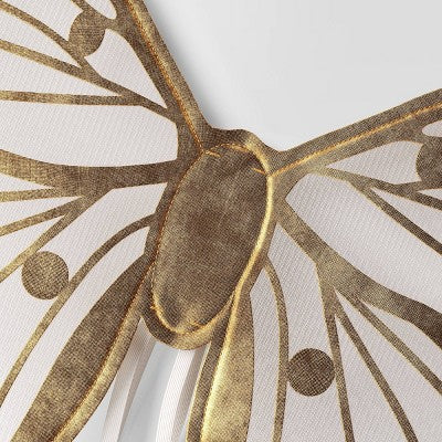 Kids' Butterfly Fairy Gold Wings Halloween Costume One Size Fits Most - Hyde And EEK! Boutique™