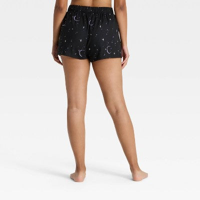  Women's Halloween Flannel Boxer Pajama Shorts - Hyde And EEK! Boutique™