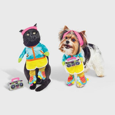  Halloween Retro Skater Dog And Cat Frontal Costume With Boombox Toy - Hyde And EEK! Boutique™