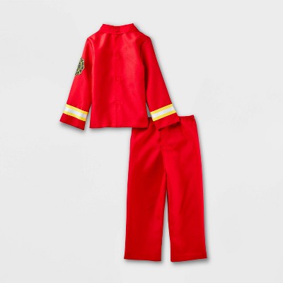  Toddler Glows In The Dark Firefighter With Wheel Cover Adaptive Costume - Hyde And EEK! Boutique™