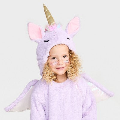  Toddler Unicorn Halloween Costume Jumpsuit - Hyde And EEK! Boutique™ Purple