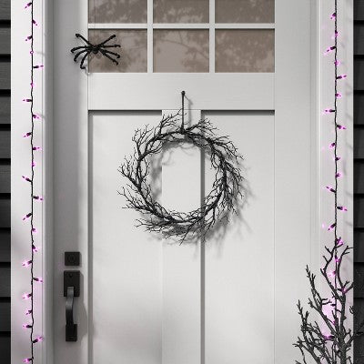  300ct LED Halloween Indoor Outdoor Miniature String Lights Purple/Black - Hyde And EEK! Boutique™