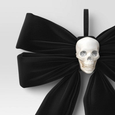  12" Velvet Bow With Embellishments - Hyde And EEK! Boutique™