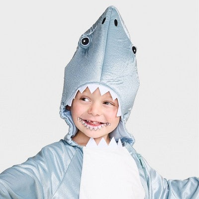  Toddler Shark Halloween Costume Jumpsuit - Hyde And EEK! Boutique™ Gray