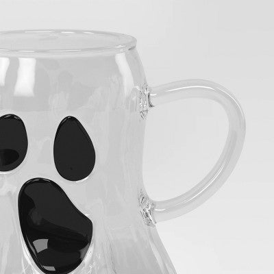  14.8 Fl Oz Glass Figural Ghosty Mug - Hyde And EEK! Boutique™