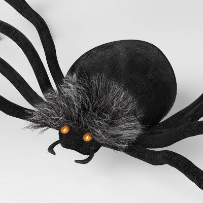  50" Plush Spider Halloween Decorative Prop - Hyde And EEK! Boutique™