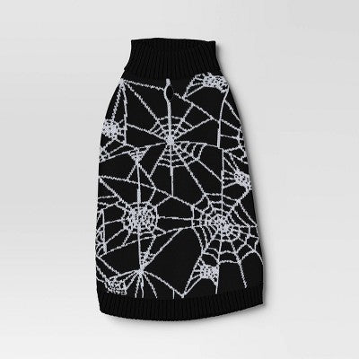  Halloween Spiderweb Dog And Cat Sweater - Hyde And EEK! Boutique™