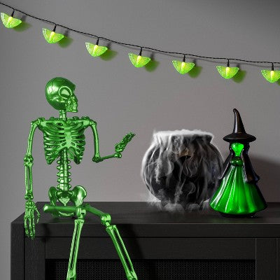  Small Lit Plastic Witch Figurine - Hyde And EEK! Boutique™ Black