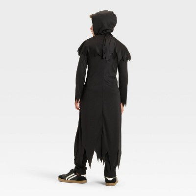  Kids' Reaper Halloween Costume Robe - Hyde And EEK! Boutique™ Black