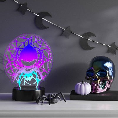  Plastic Electroplating Slick Finish Skull-Oil Figurine - Hyde And EEK! Boutique™