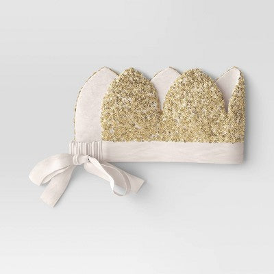  Kids' Crown Costume Headwear - Hyde And EEK! Boutique™ Gold/Ivory