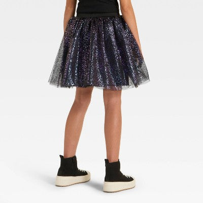  Kids' Iridescent Costume Tutu - Hyde And EEK! Boutique™ Black One Size Fits Most