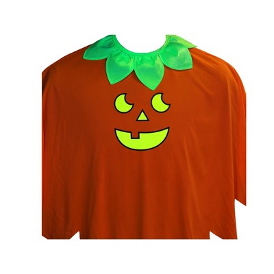  2pc Toddler Blacklight Responsive Pumpkin Poncho Halloween Costume Kit - Hyde And EEK! Boutique™