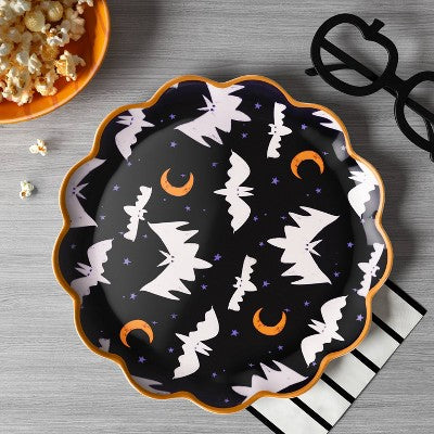  10.5" Halloween Melamine Novelty Dinner Plate - Hyde And EEK! Boutique™
