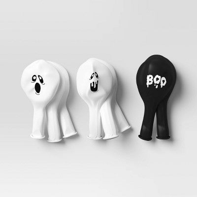  8pk Ghosts Balloon Set - Hyde And EEK! Boutique™