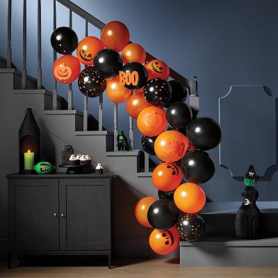  37pc Pumpkin Balloon Arch Kit - Hyde And EEK! Boutique™