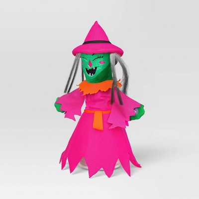  11.5" Animated Plush Witch Halloween Decorative Prop Rose Red - Hyde And EEK! Boutique™