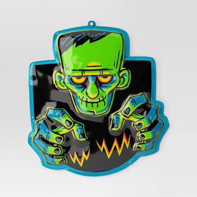  27"x25" Halloween Monster Vac Form Sign Unframed Wall Art - Hyde And EEK! Boutique™