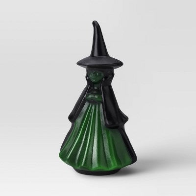  Small Lit Plastic Witch Figurine - Hyde And EEK! Boutique™ Black