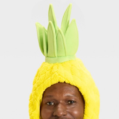  Adult Snood Pineapple Halloween Costume Headwear - Hyde And EEK! Boutique™ Green/Yellow