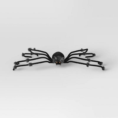  50" Plush Spider Halloween Decorative Prop - Hyde And EEK! Boutique™