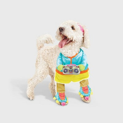  Halloween Retro Skater Dog And Cat Frontal Costume With Boombox Toy - Hyde And EEK! Boutique™