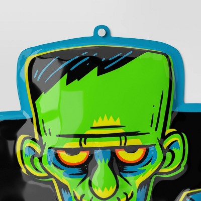  27"x25" Halloween Monster Vac Form Sign Unframed Wall Art - Hyde And EEK! Boutique™
