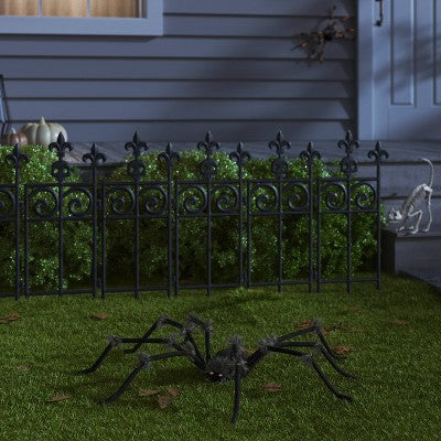  50" Plush Spider Halloween Decorative Prop - Hyde And EEK! Boutique™