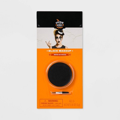  Black Solid Pot Just Add Water Halloween Makeup With Brush: Hyde And EEK! Boutique™