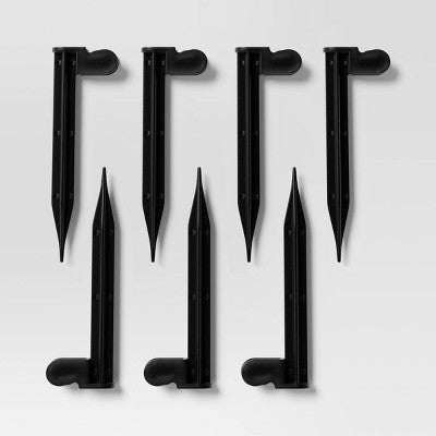  25' Mega Spiderweb Halloween Decorative Prop Black - Hyde And EEK! Boutique™