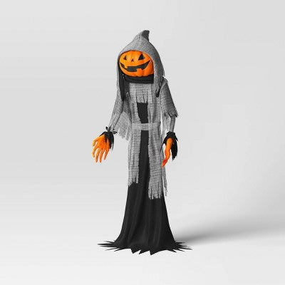  Lewis & Friends™ 8' Halloween Light And Sound Lewis The Pumpkin Ghoul - Hyde And EEK! Boutique™