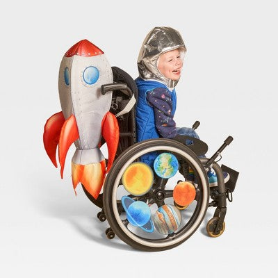  16pc Kids' Adaptive Astronaut Halloween Costume Kit With Accessories And Wheelchair Cover - Hyde And EEK! Boutique™: Wheelchair Friendly