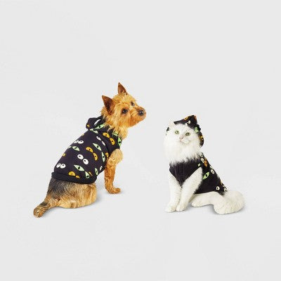  Glowing Eyes Hoodie Dog And Cat Costume - Hyde And EEK! Boutique™